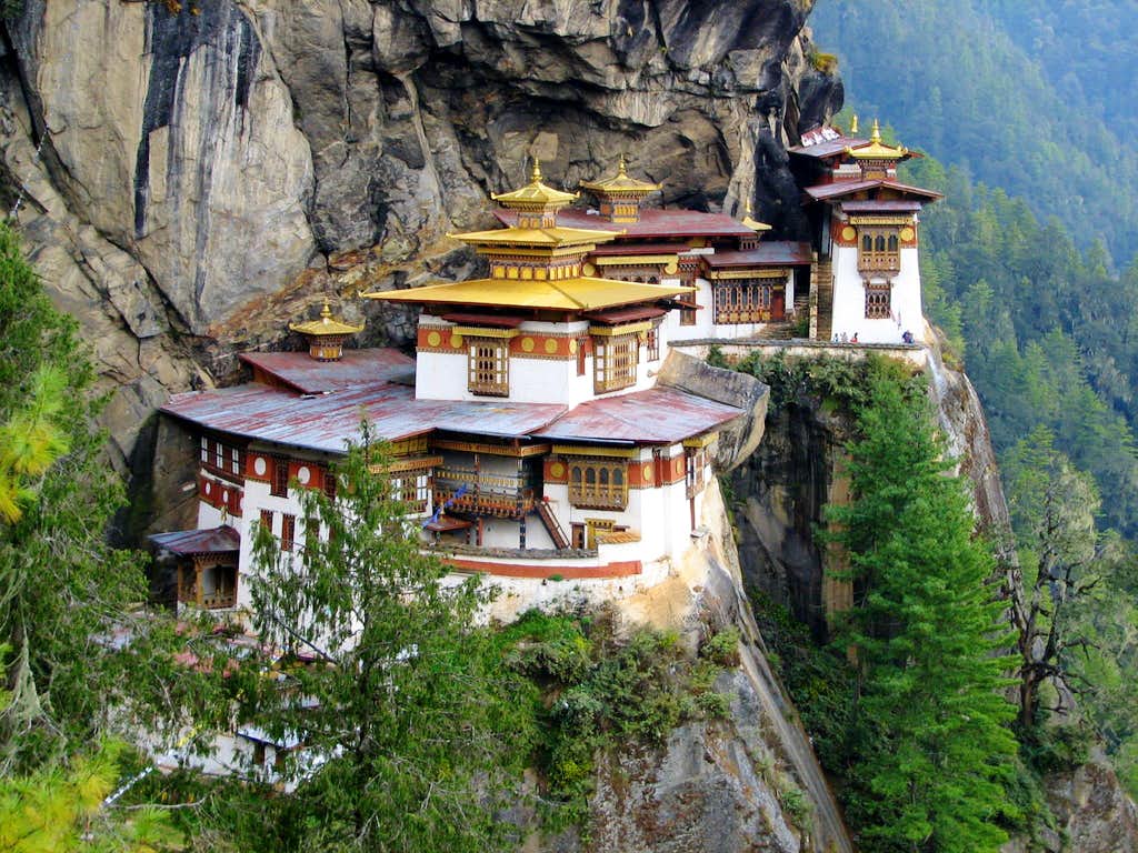 du lịch bhutan thăm tu viện hang cọp Tasktsang