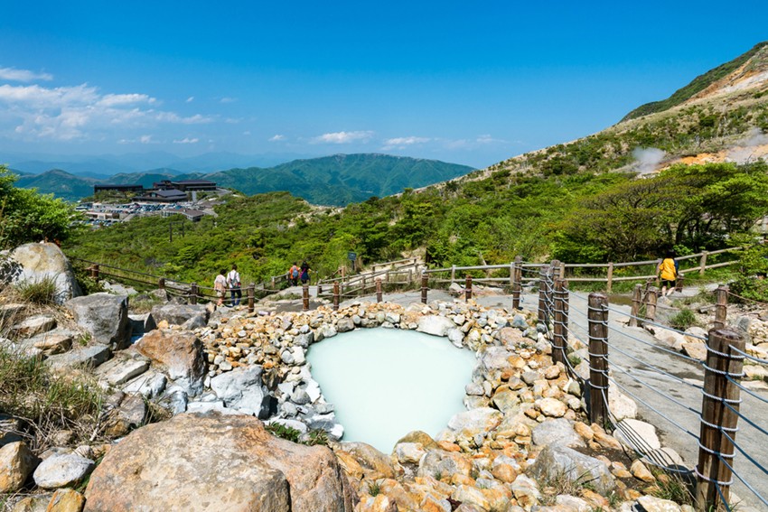 Tắm Onsen tại Thị Trấn Hakone