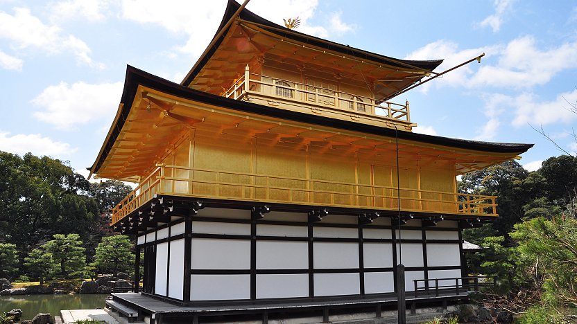 chùa vàng kinkakuji kiến trúc