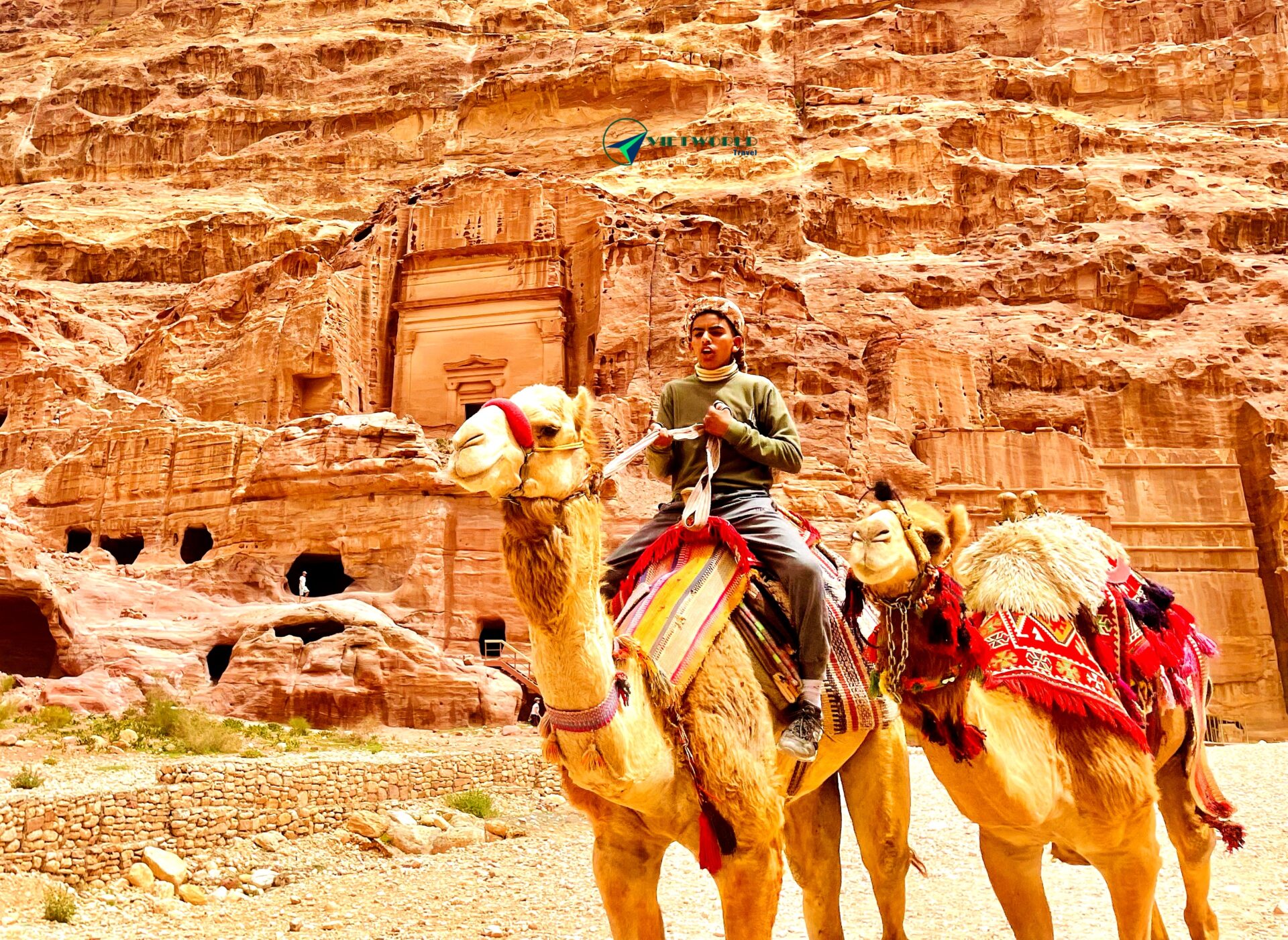 Kỳ quan thế giới mới thành phố cổ Petra Jordan