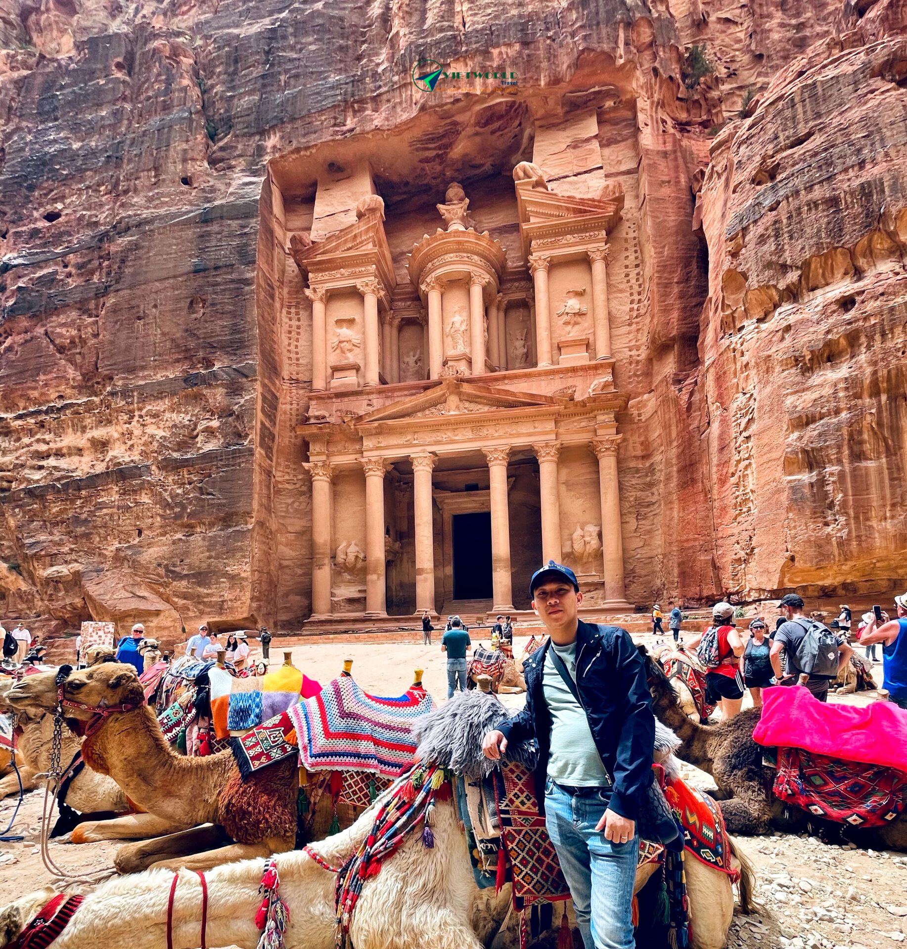 Tour du lịch Jordan thăm di sản thế giới thành phố cổ Petra