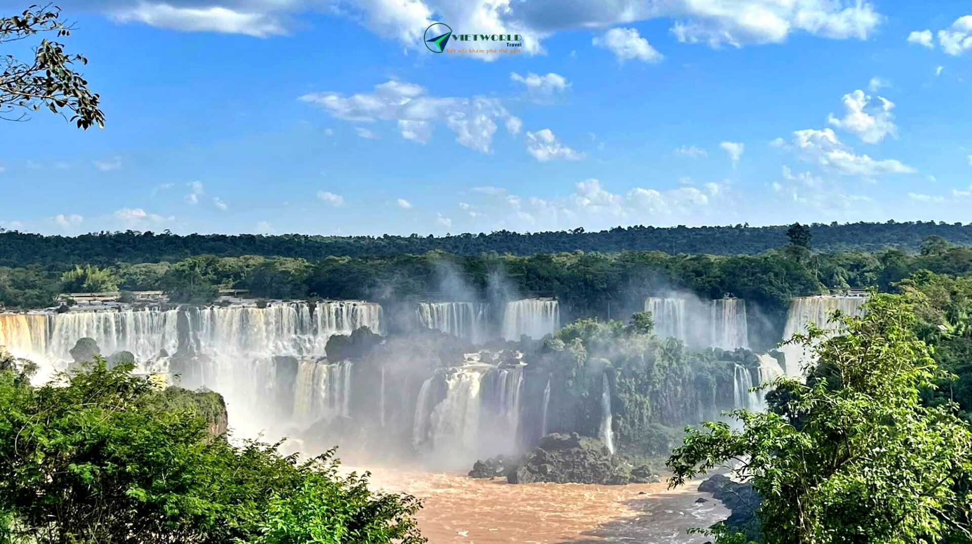 Tour Nam Mỹ Brazil Chile Argentina 14N13Đ thăm thác Iguazu