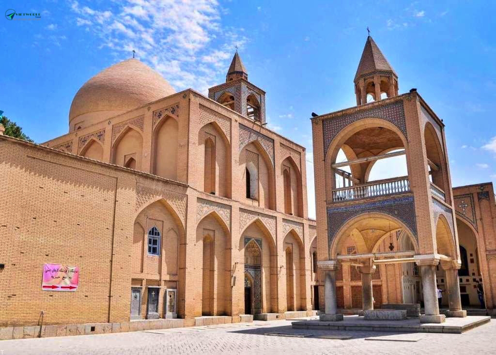 du lịch iran thăm Nhà thờ Vank Isfahan