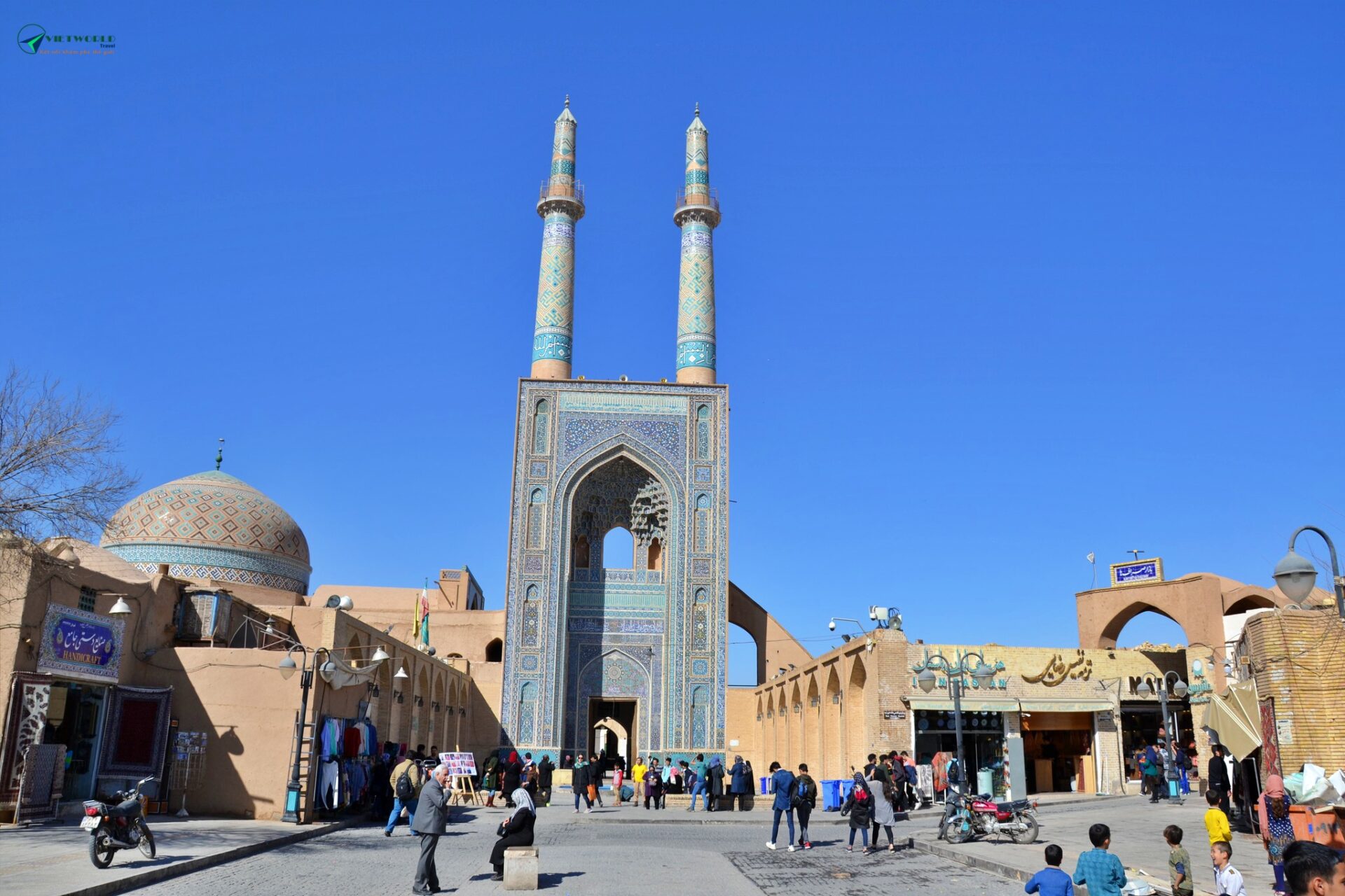 Du lịch Iran thăm Nhà thờ hồi giáo Jameh Yazd