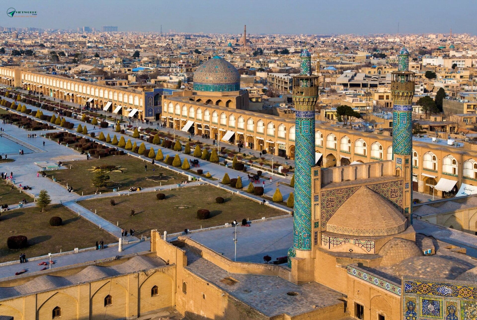 Du lịch Iran thăm Quảng trường Isfahan