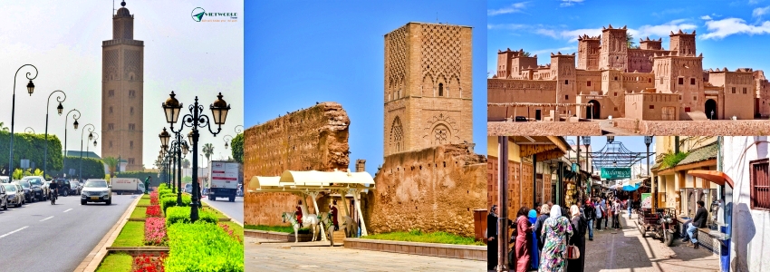 Tour Maroc 10 Ngày 09 Đêm thăm Thủ đô Rabat, Maroc