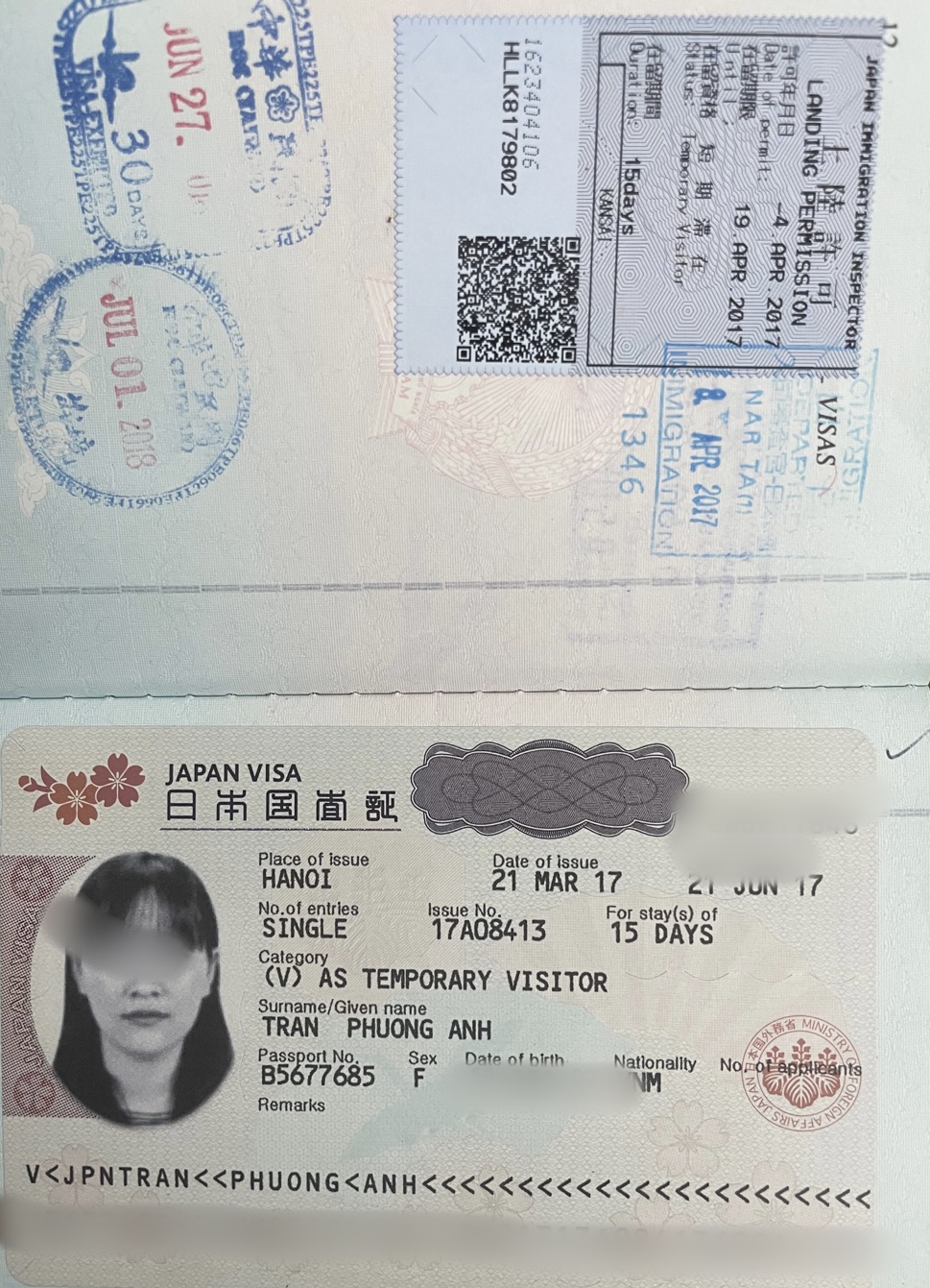 Visa du lịch Nhật Bản tự túc 