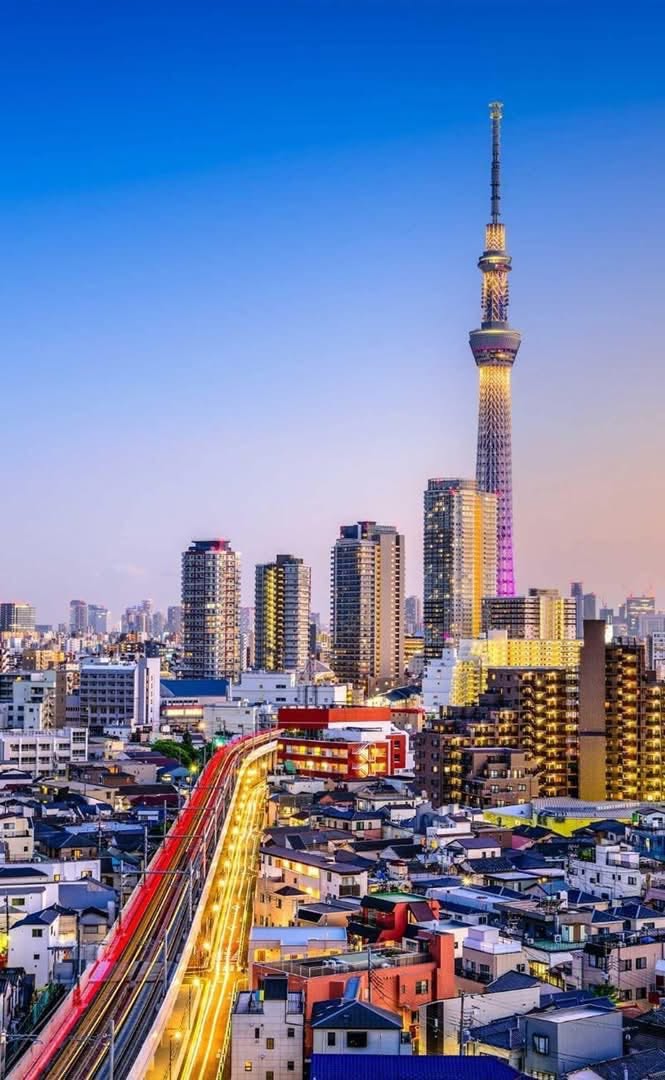 6 Góc Check-in Đẹp Nhất Khi Du Lịch Tokyo 3 Tháp Tokyo Skytree